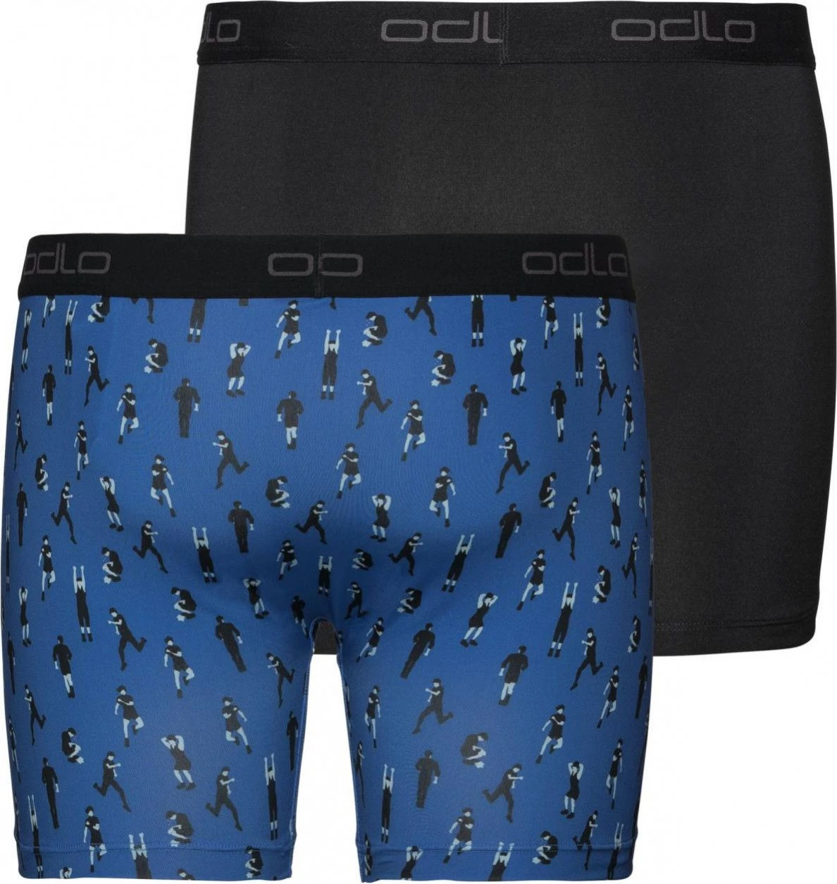 Boxer pack of 2 Odlo Active Everyday Running AOP Blue Black Boxer Pack Of 2 Odlo Active Everyday Running AOP Blue Black -Odlo Sales Store 11467215d09efee2a6477.31320542