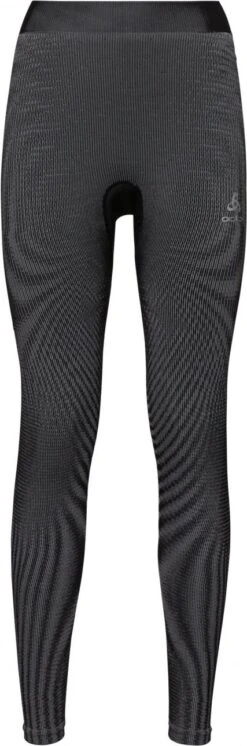 Odlo ODLO FUTURESKIN Women's Long Tights Black White -Odlo Sales Store 12576945d7216808026d2.45392353