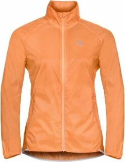 Odlo Zeroweight Dual Dry Orange Waterproof Jacket Women