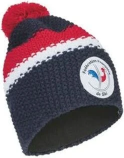 Odlo Chunky Knit Fan France Blue Red Unisex Beanie