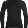 Long Sleeves Jersey 1/2 Zip Odlo Active X-Warm Eco Black Women