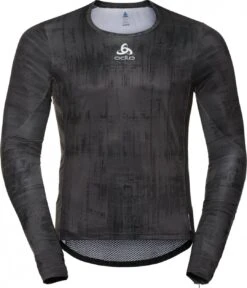 Long Sleeves Jersey Odlo Zeroweight Ceramiwarm Black