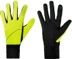 Gloves Hiver Odlo Intensity Safety Light Yellow Unisex
