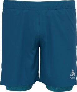 Odlo Run Easy 2-in-1 Shorts Blue