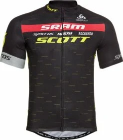Odlo Scott-Sram MTB Team Fan Short Sleeve Jersey Black