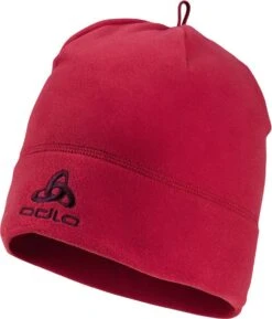 H21 Bonnet Odlo Microfleece Warm Eco Rouge Unisex