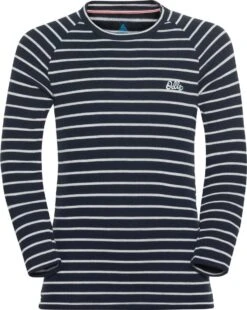 Odlo Active Warm Originals Eco Long Sleeve Jersey Blue Grey