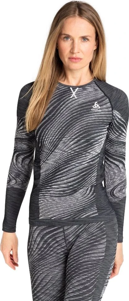 Odlo Blackcomb Eco Long Sleeve Jersey Black / Gray Odlo Blackcomb Eco Long Sleeve Jersey Black / Gray -Odlo Sales Store 209631261659a05005809.81800156
