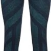 Long Tights Odlo Natural + Kinship Warm Blue Women