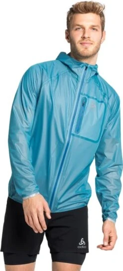 Odlo Zeroweight Dual Dry Waterproof Jacket Blue Men -Odlo Sales Store 20963486165a3568ccc64.05258595 2
