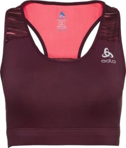 Odlo Essential Print Bra Red Women's