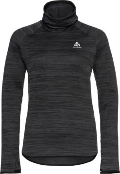 Odlo Run Easy Warm Thermal Top Black Woman