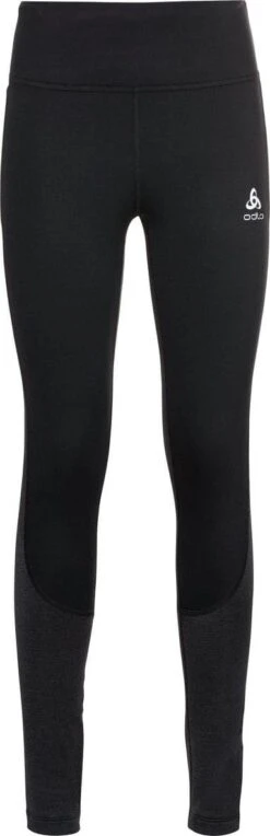 Women's Odlo Run Easy Warm Tights Black