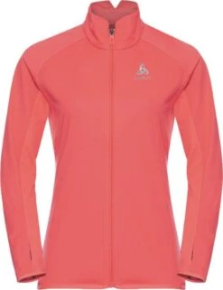 Odlo Zeroweight Logic Windbreaker Jacket Red Women