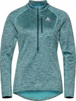 Odlo Fli 1/2 Zip Sweater Green Woman -Odlo Sales Store 20964666193823cbbc579.85637355