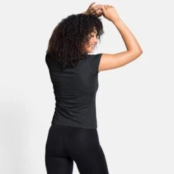 Odlo Active F-Dry Light Eco Short Sleeve Jersey Black Woman -Odlo Sales Store 220032161ea84b9bfc805.33169416