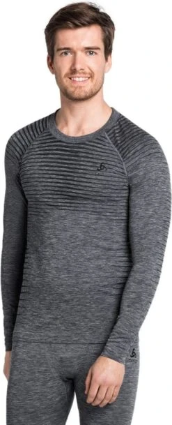 Odlo Performance Light Long Sleeve Jersey Gray