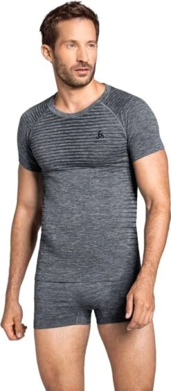 Odlo Performance Light Short Sleeve Jersey Gray