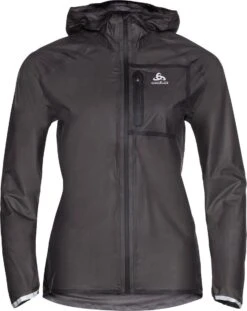 Odlo Zeroweight Dual Dry Waterproof Jacket Black Women