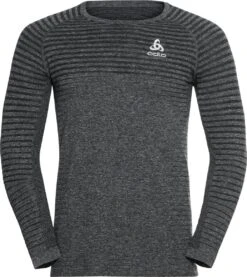 Odlo Essential Seamless Long Sleeve Jersey Gray
