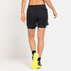 Odlo Axalp Trail 6in 2-in-1 Shorts Black Women -Odlo Sales Store 220038861ea8563bb5276.21604447