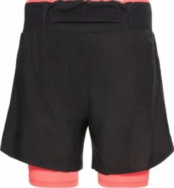 Odlo Axalp Trail 6in 2-in-1 Shorts Black Pink Women -Odlo Sales Store 220038961f7f233296f24.09867207