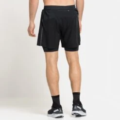 Odlo Axalp Trail 6in 2-in-1 Shorts Black -Odlo Sales Store 220039061ea8566388c69.90510198