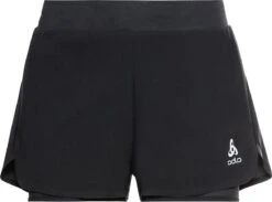 Odlo Zeroweight 3in 2-in-1 Shorts Black Women