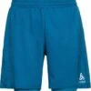 Odlo Run Easy 7in 2-in-1 Shorts Blue