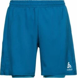 Odlo Run Easy 7in 2-in-1 Shorts Blue