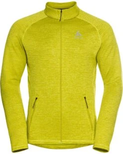 Odlo Fli Zipped Top Yellow