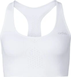 ODLO MEDIUM SEAMLESS Sports Bra White