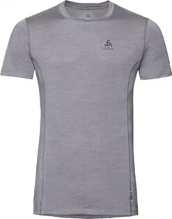 ODLO NATURAL LIGHT Short Sleeves T-Shirt Grey Melange